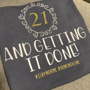 Customizable adult shirts